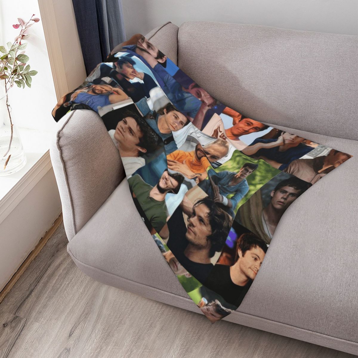 Dylan Obrien Collage Throw Bla - 3D Printing Watch recension och pris